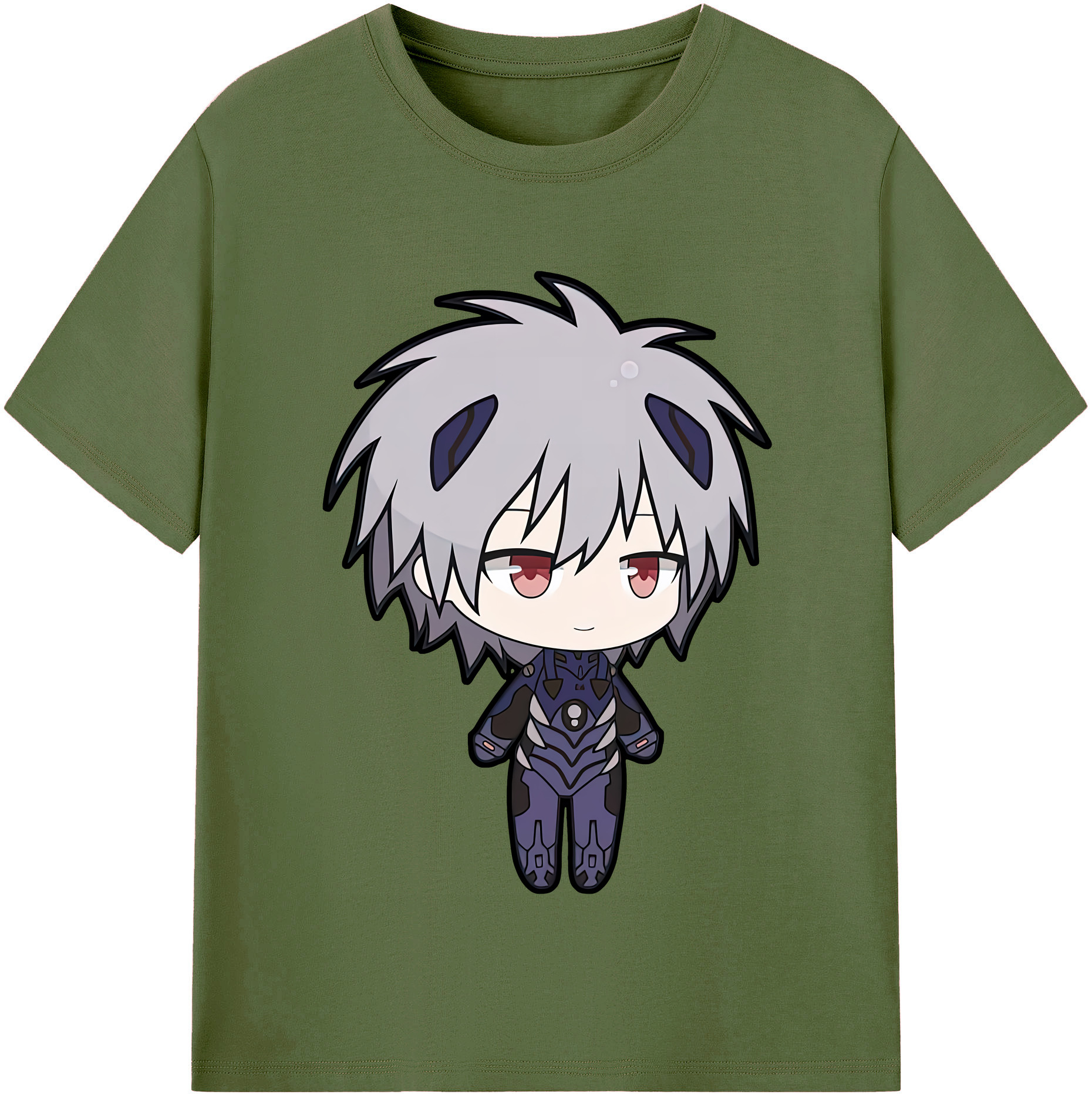 （画像用） EVA 新世紀エヴァンゲリオン 綿100％半袖Tシャツ（フロントプリント）